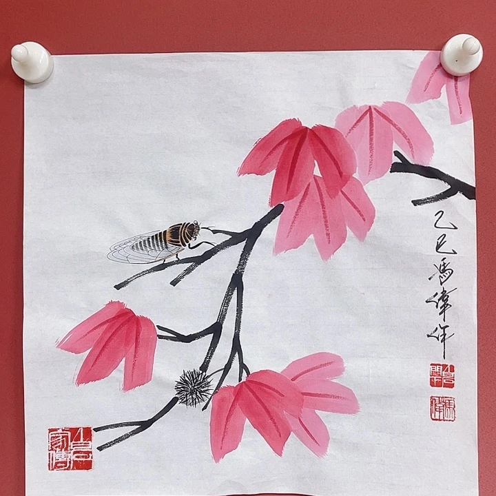 国画冯老师手绘作品