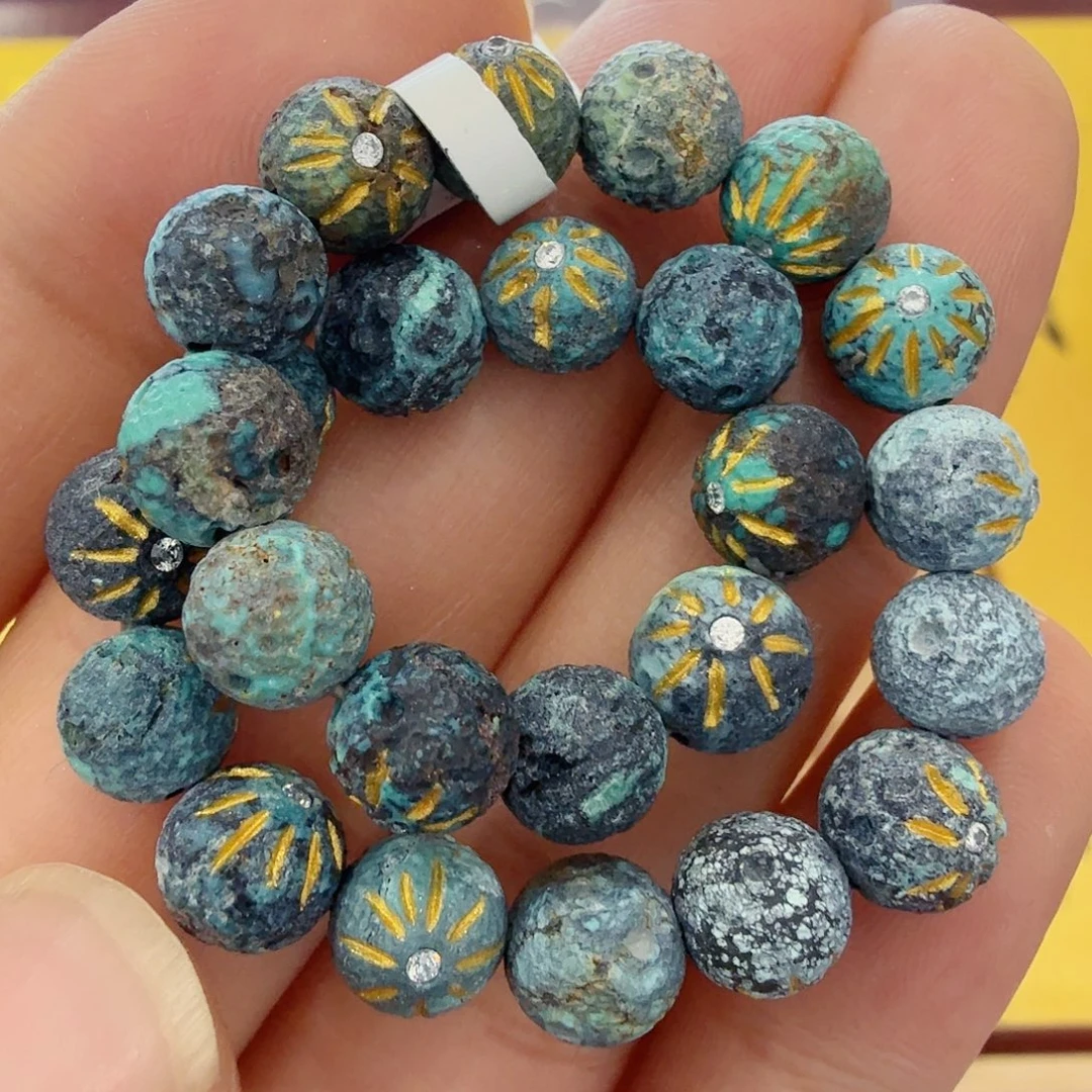 绿松石未镶嵌配饰