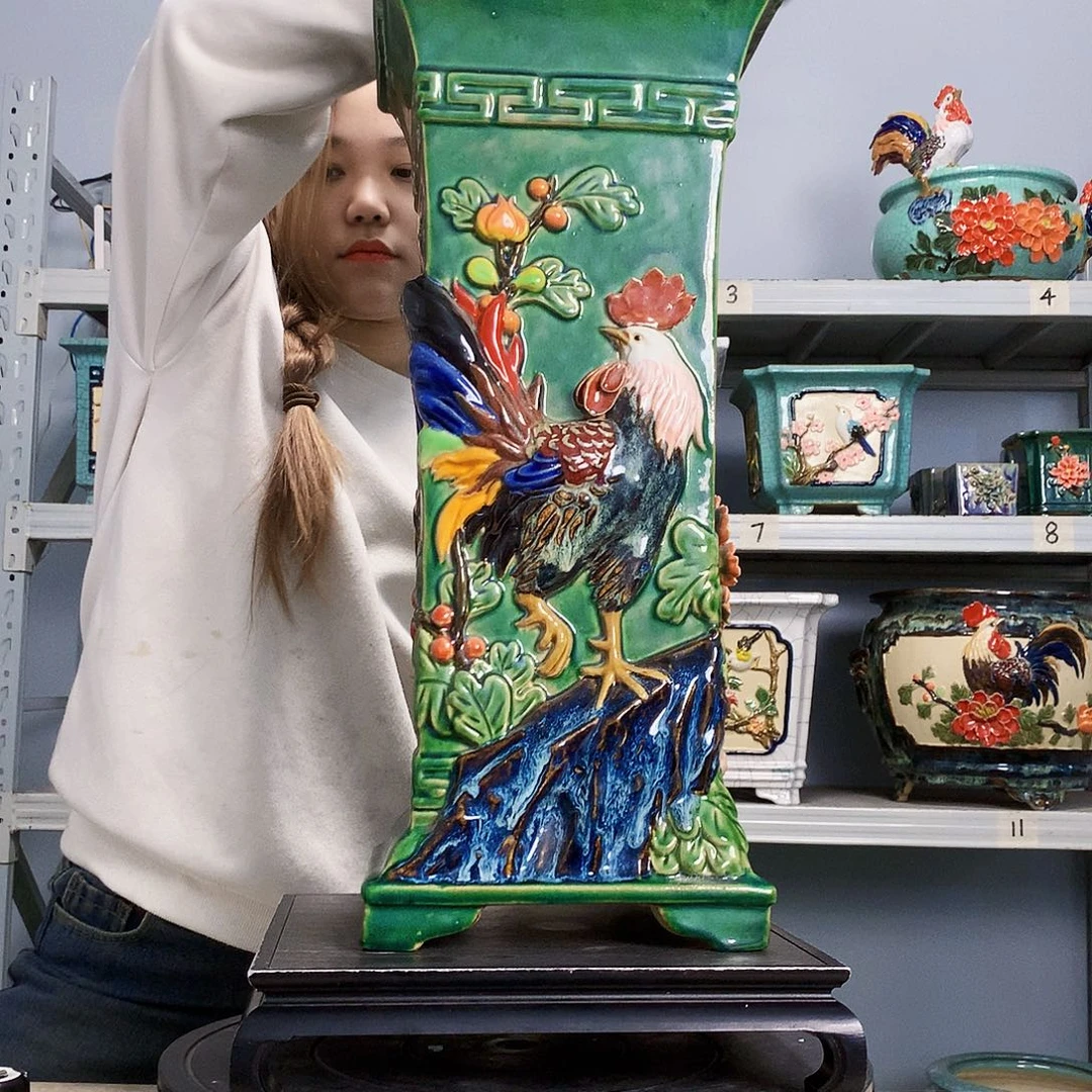牛*在实物拍摄湾盆石湾盆