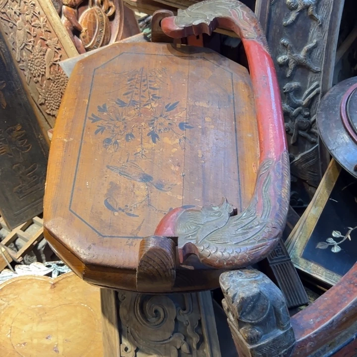 巴***1香榧木老木雕花包邮的