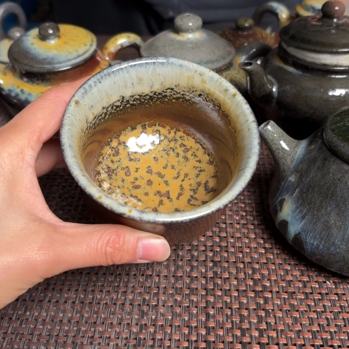茶壶紫砂竹节大杯160 C