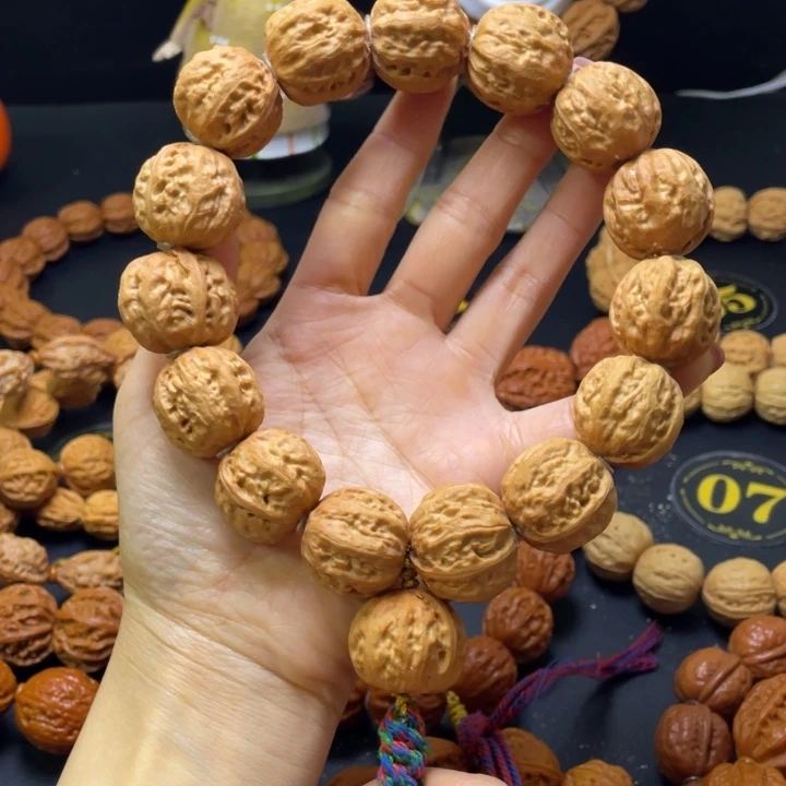 ****心文玩核桃手串粗筋