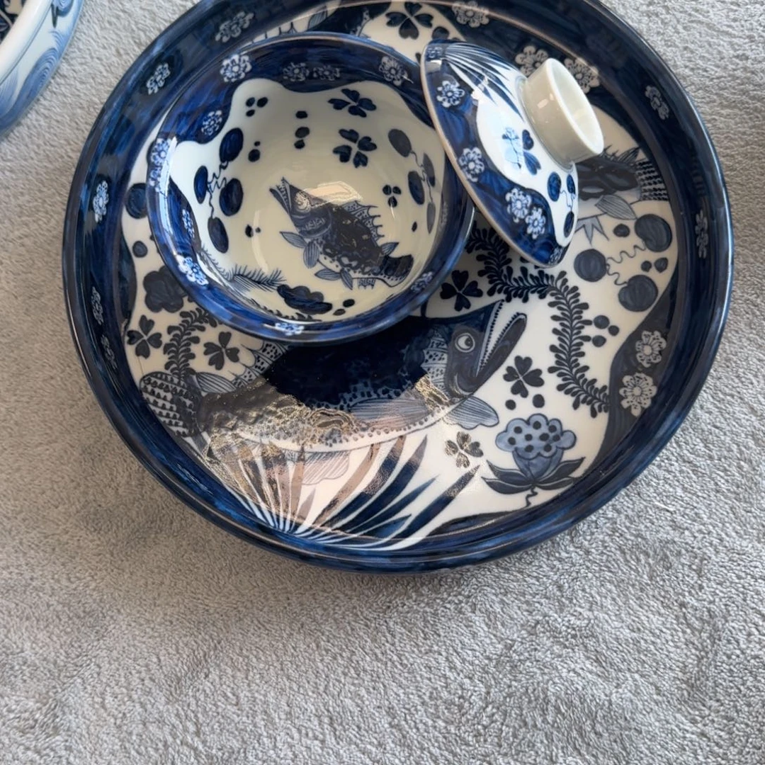 陶摆件手工手绘景德镇陶瓷