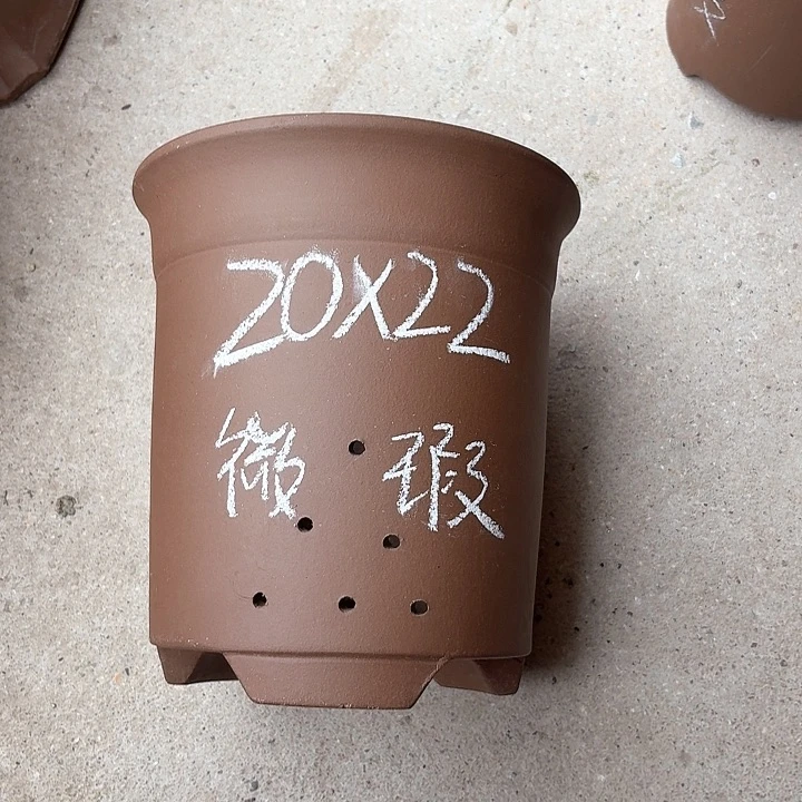 紫砂圆盆方器宜兴紫砂花盆