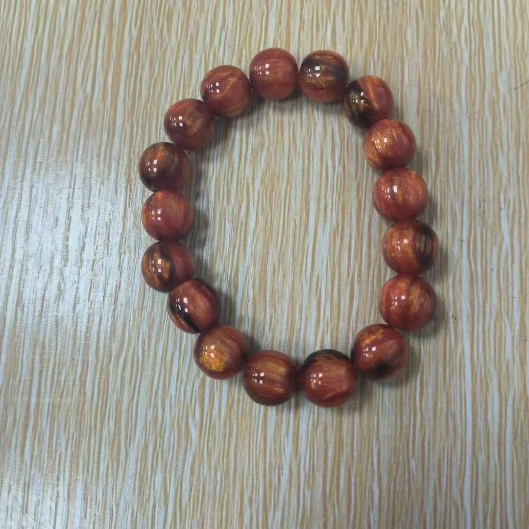 YW063 金丝菩提精品单圈手串（无礼盒）