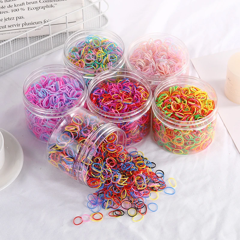 新款潮约克夏宠物一次性橡皮筋扎毛发皮套高弹力耐用发绳发圈发饰