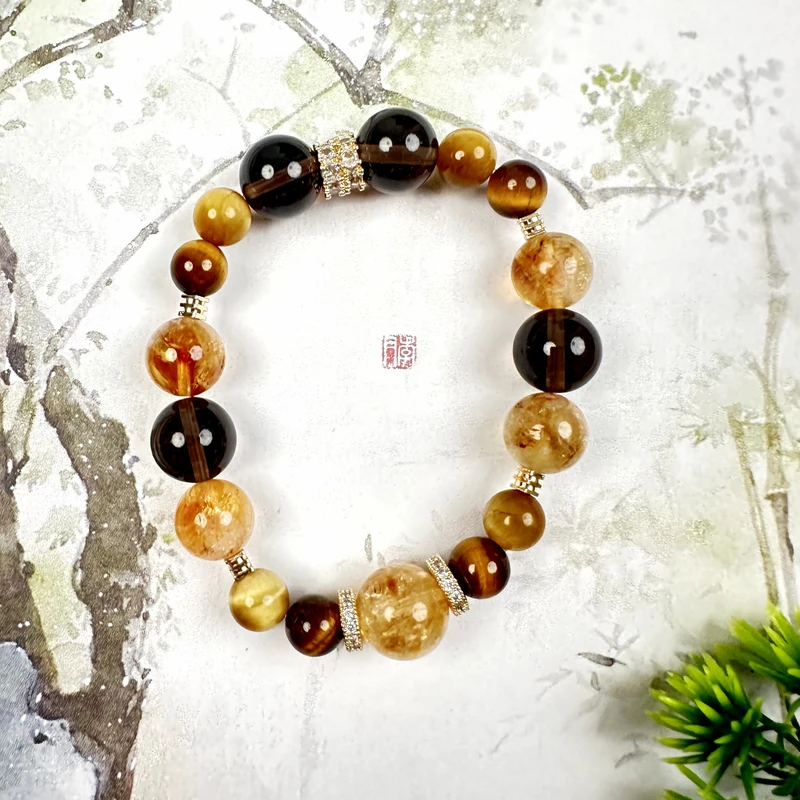 H33水晶简约款手链性百搭田园风轻奢手串精美气质款