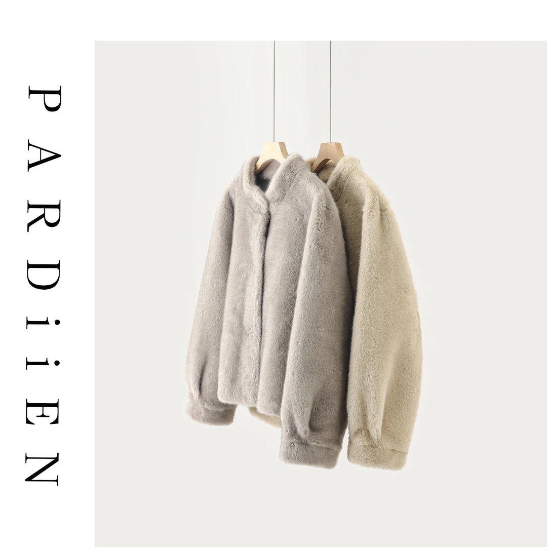 【北总严选】帕迪恩银兰貂立领短款外套H8067