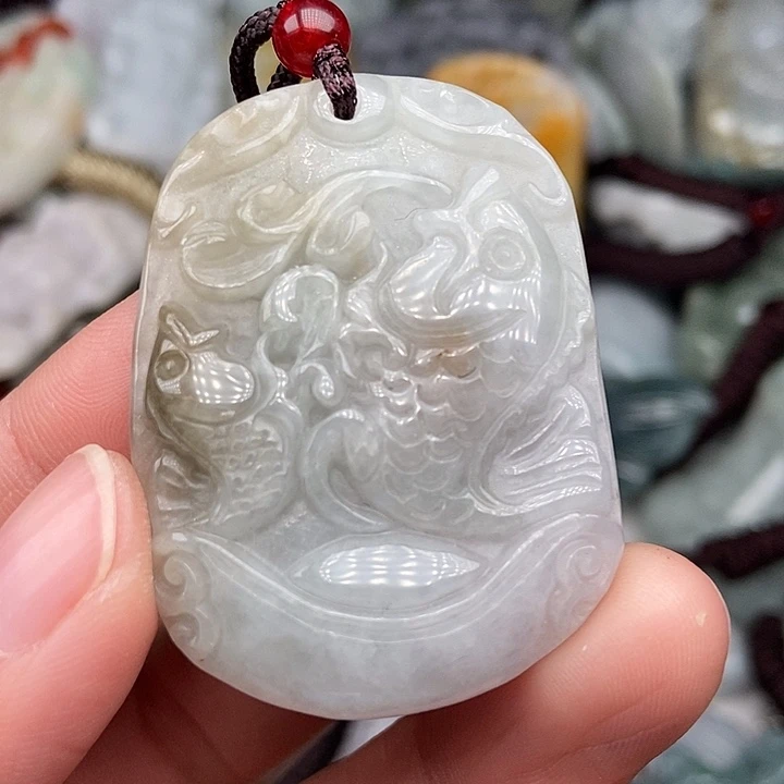 颈饰未镶嵌翡翠翡翠