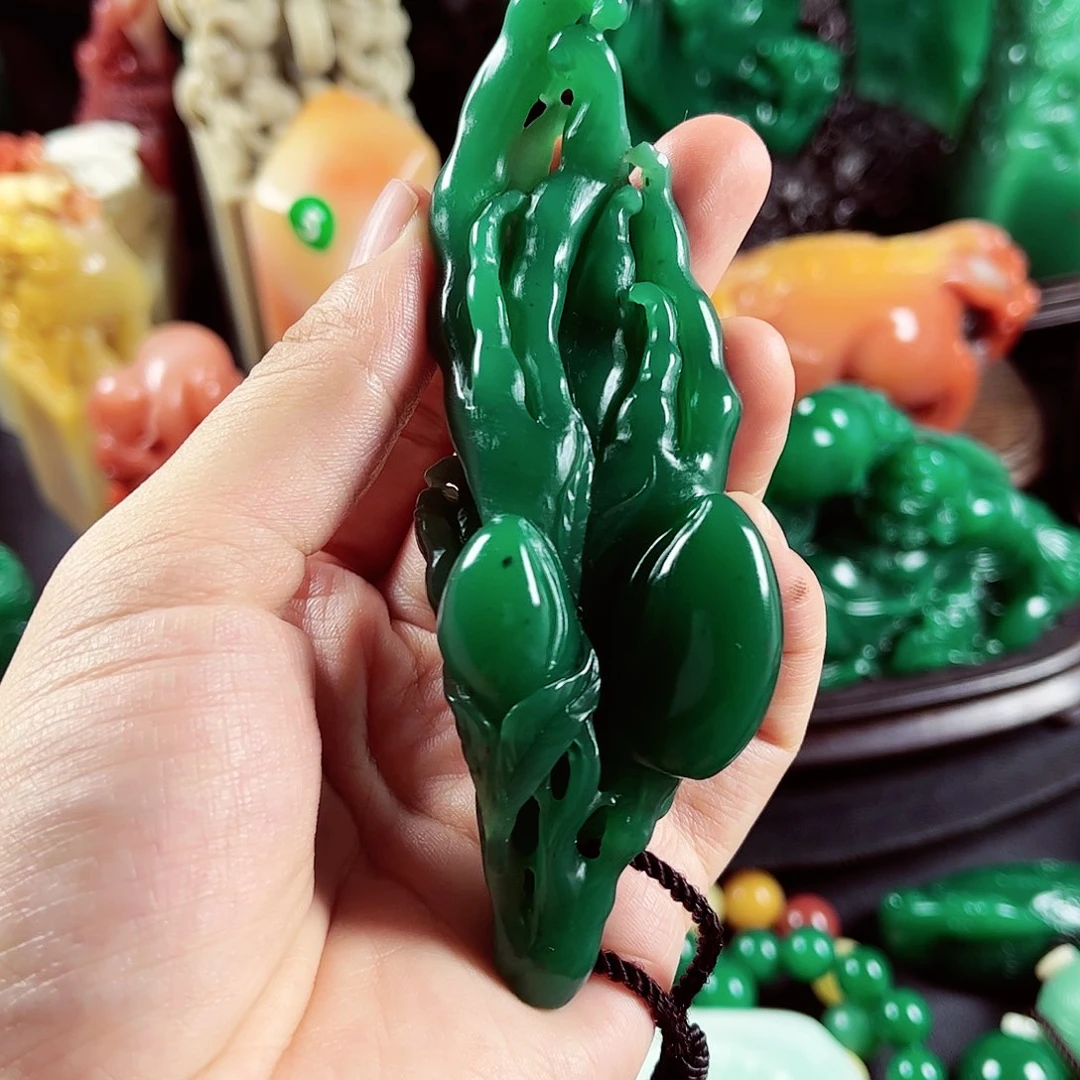 四川石雅安绿名贵石材