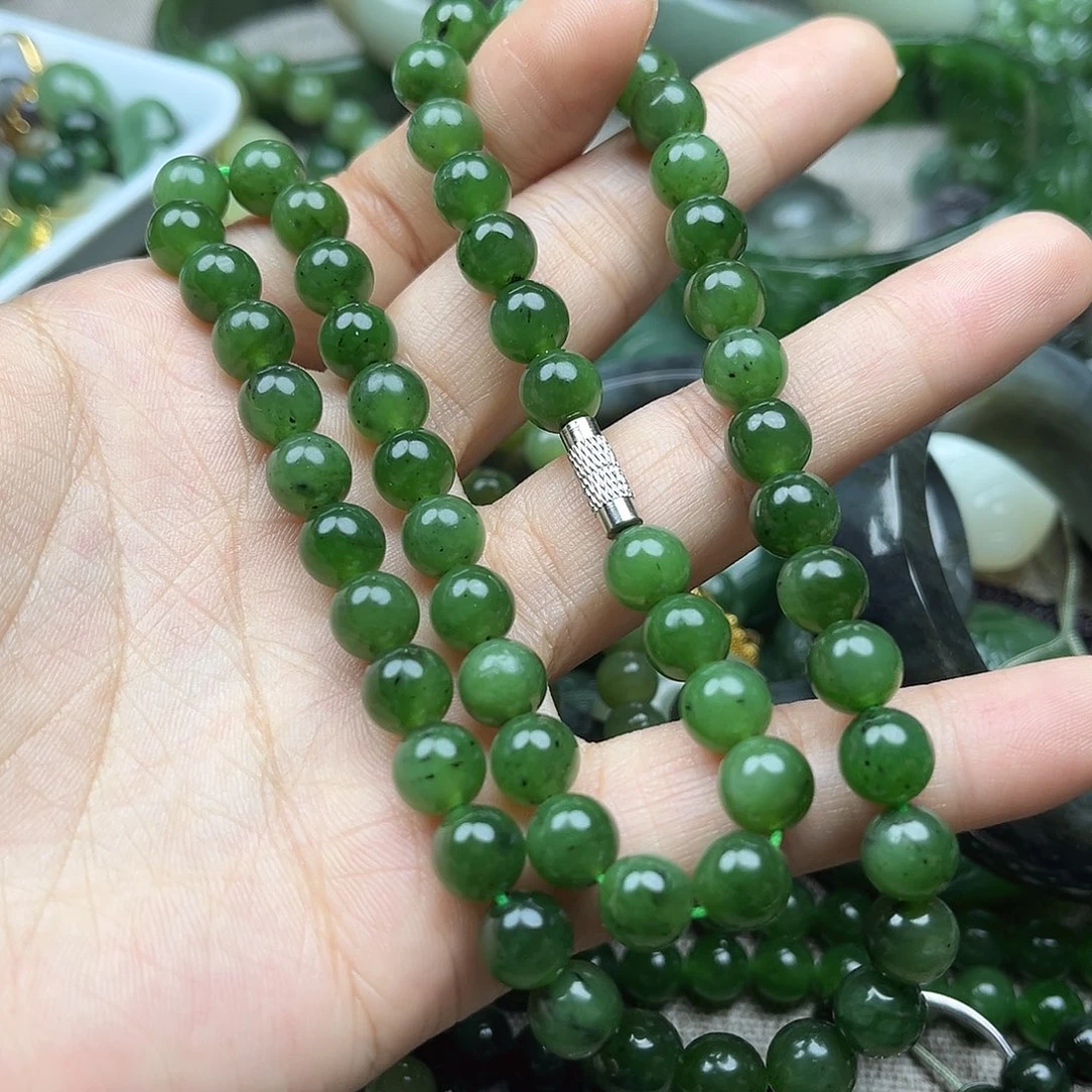 和田玉（碧玉）未镶嵌颈饰