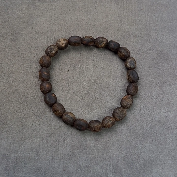 鱼***游手串沉香8海南奇楠沉水留疤