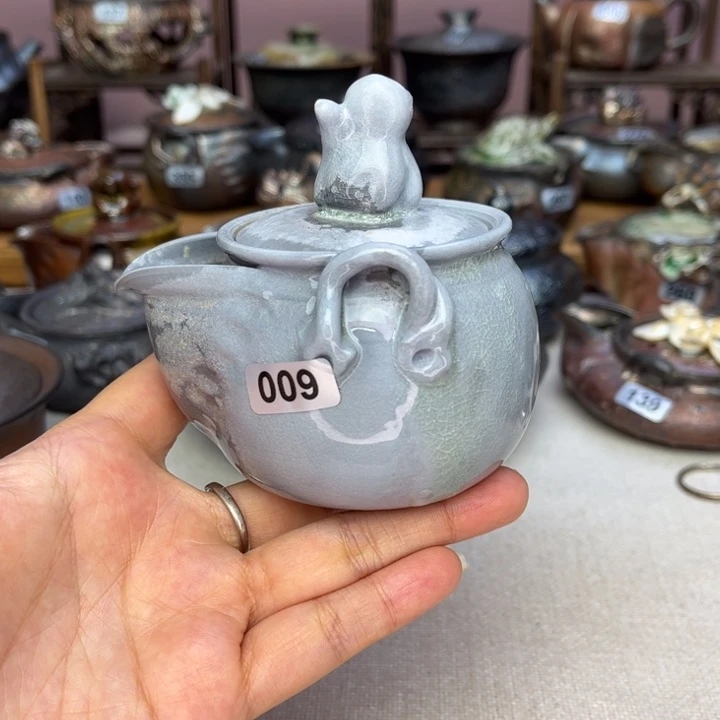 壶裸柴烧陶瓷茶具