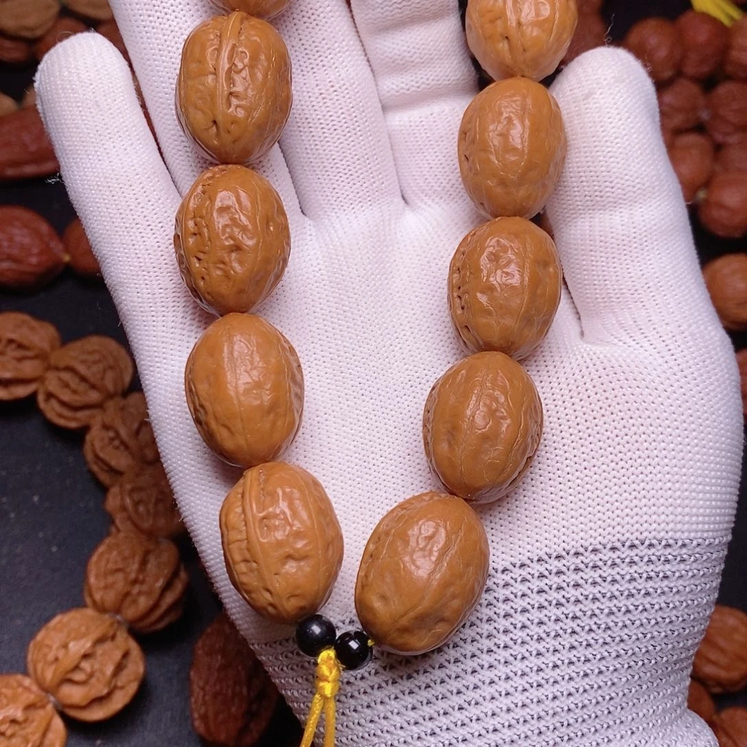 【闪购商品】文玩核桃吊坠油蜡皮小枣19