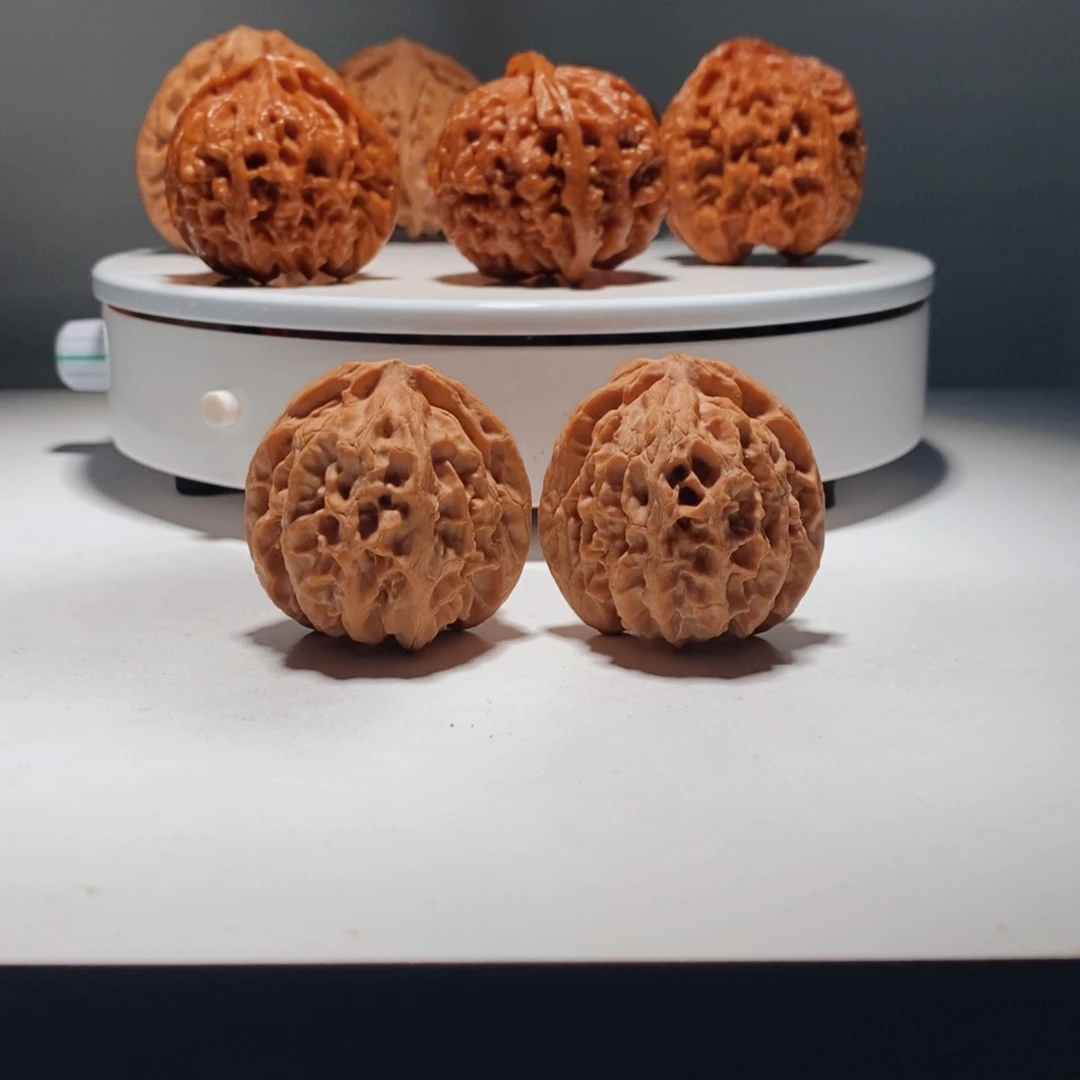 文玩核桃吊坠  157号-逸捻橙皮苹果园-38尺寸