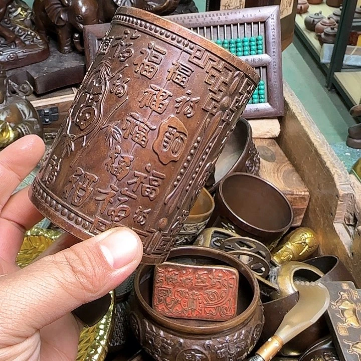 铜器办公室茶室摆件