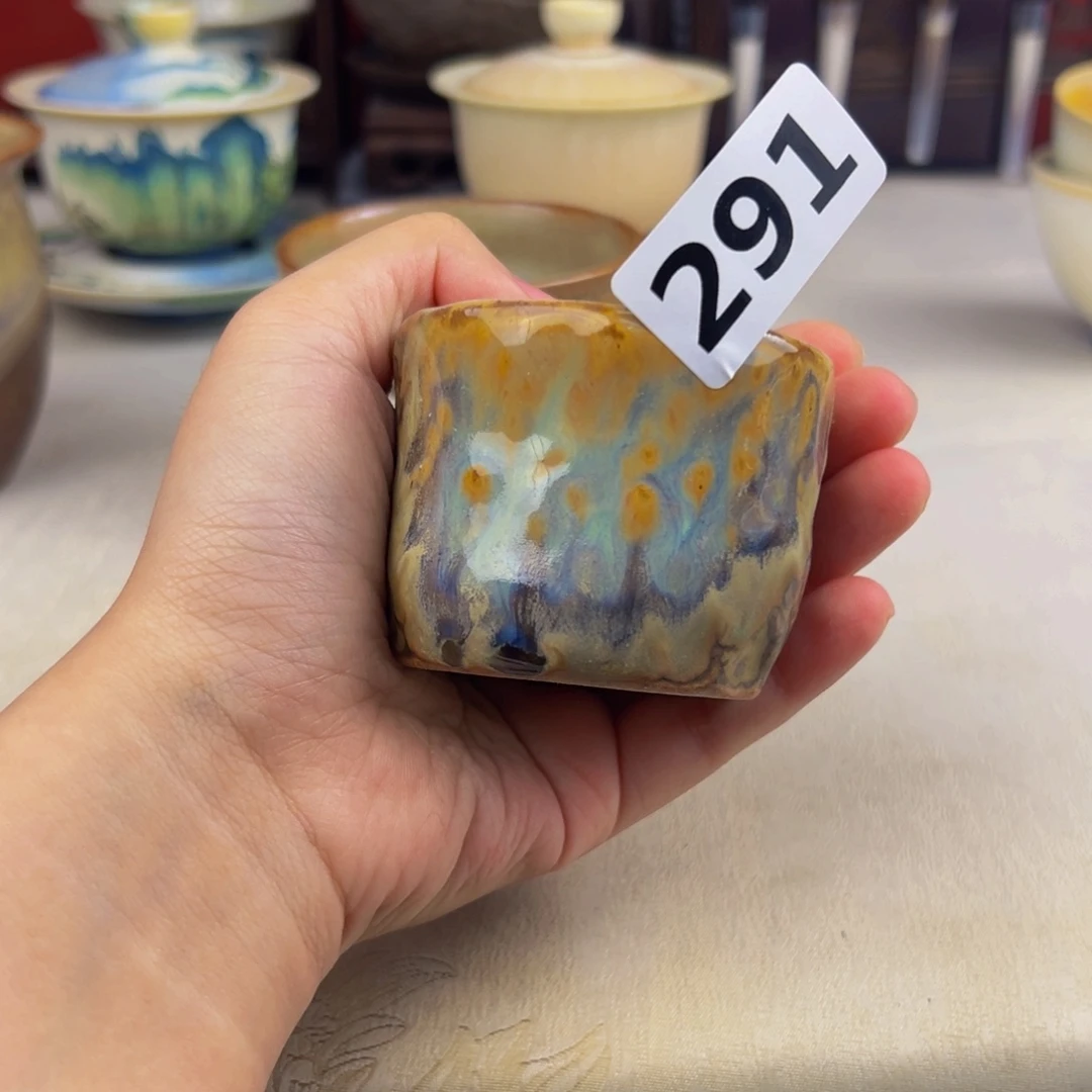 杯子小***呀纯手工柴烧主人杯