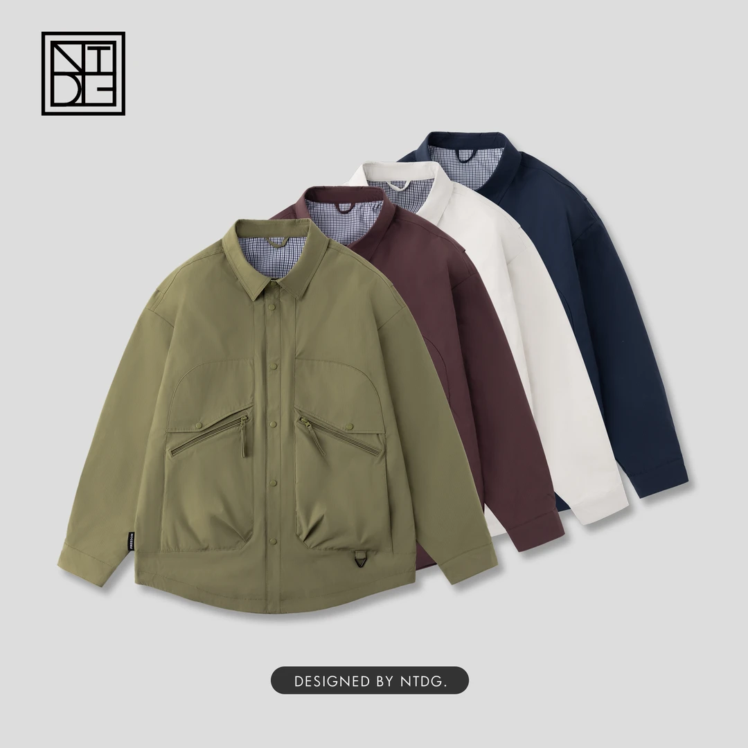 高级感春季夹克男士潮流舒适翻领DC2516