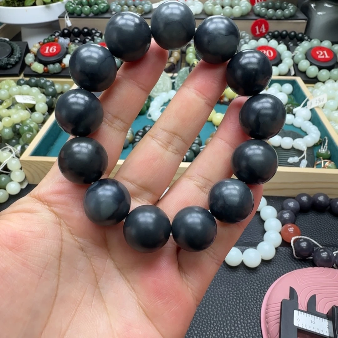 和田玉未镶嵌手链18