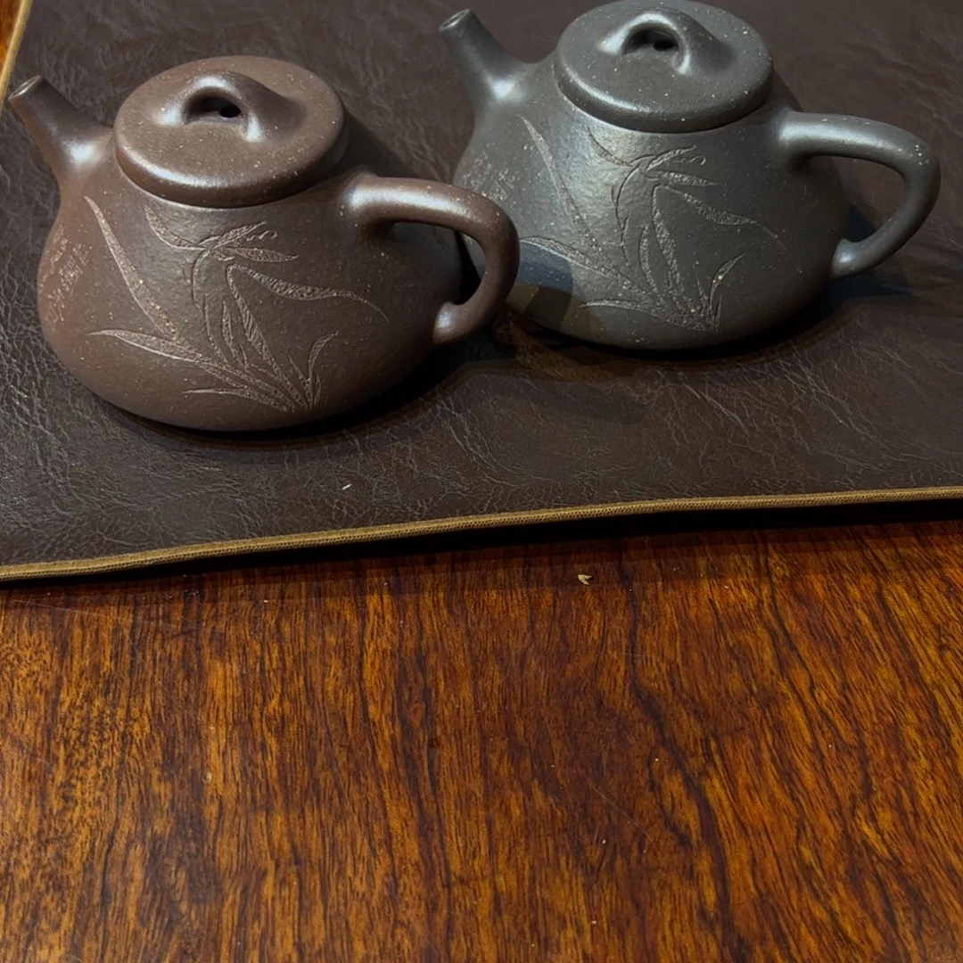 紫砂茶壶山****播精工手工紫砂壶