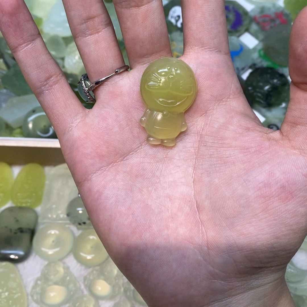 岫玉未镶嵌吊坠(不含链)两单包邮