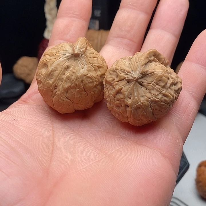 文玩核桃把件34南瓜异性