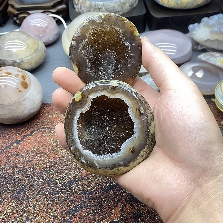 水晶摆件未镶嵌聚宝盆