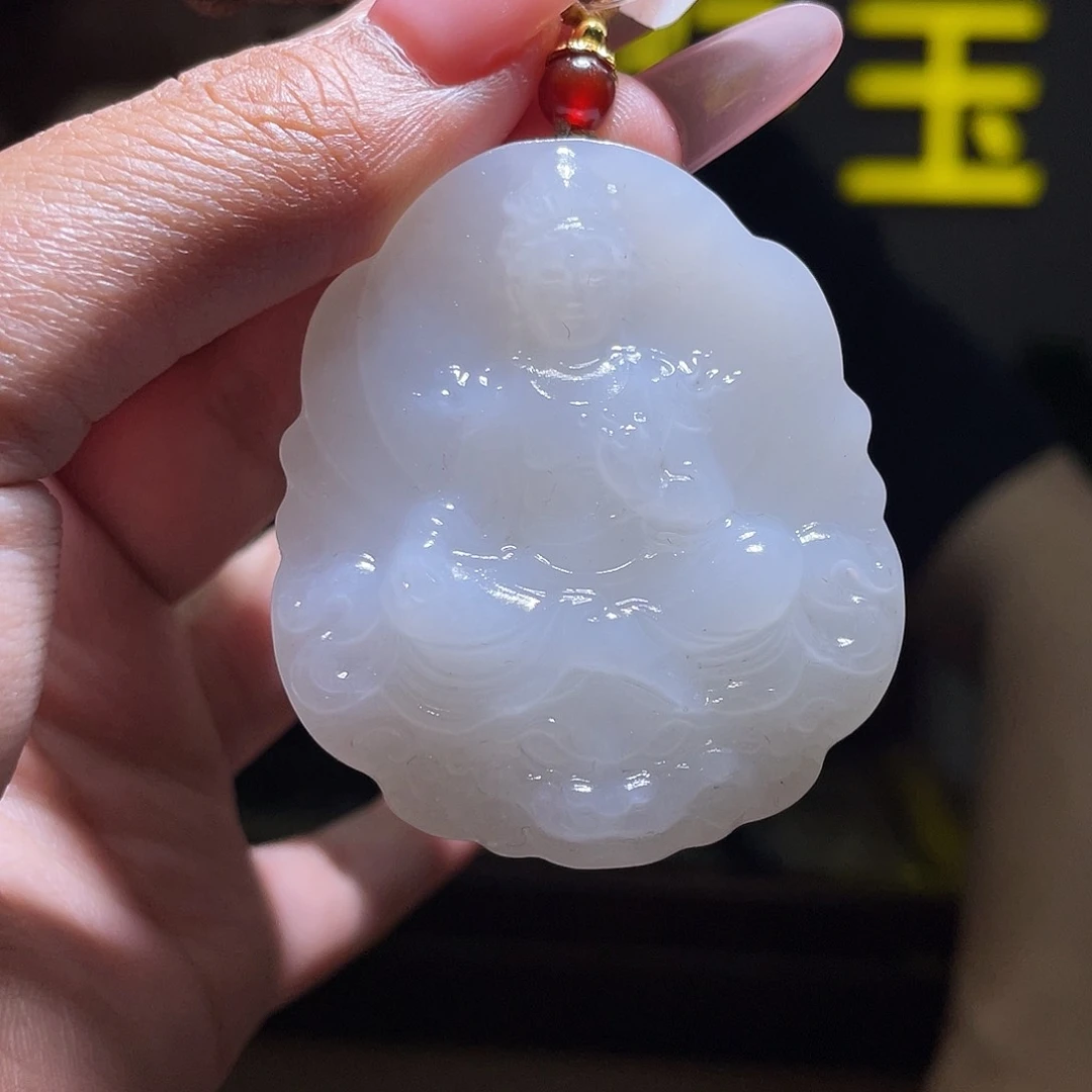 和田玉未镶嵌颈饰多样性发货D2