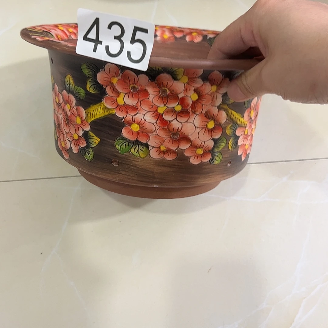 景德镇炫彩手绘口18高12.5