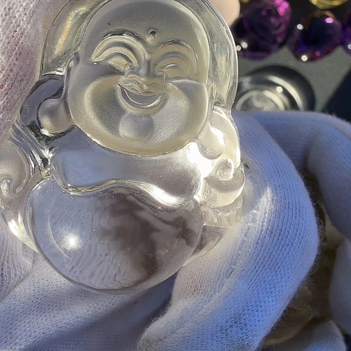 声***儿水晶未镶嵌车挂水晶