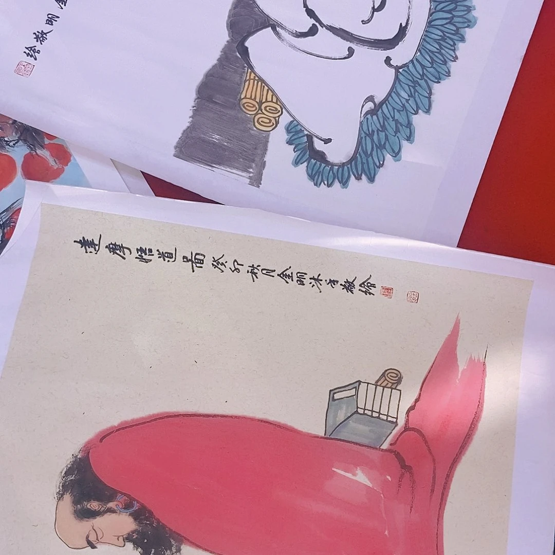 国画职业画家精品博