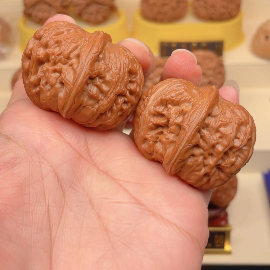 文玩核桃把件元宝精配43