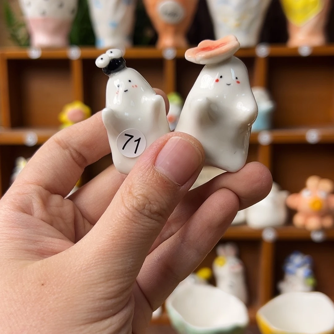 摆件手工陶瓷摆件默认微瑕71