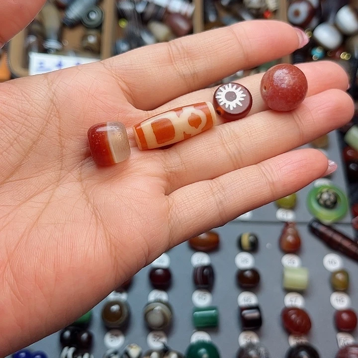 玛瑙/玉髓未镶嵌珠宝半成品浅*