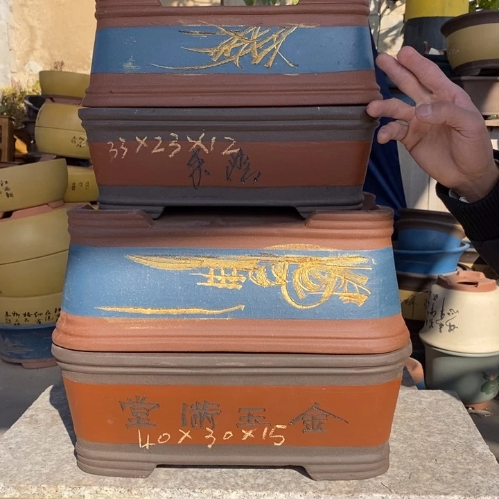 紫砂花盆紫砂特价包邮送