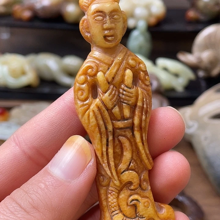 和田玉（糖玉）未镶嵌颈饰