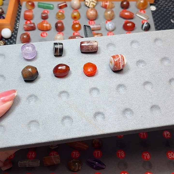 未镶嵌玛瑙/玉髓珠宝半成品洛*茗