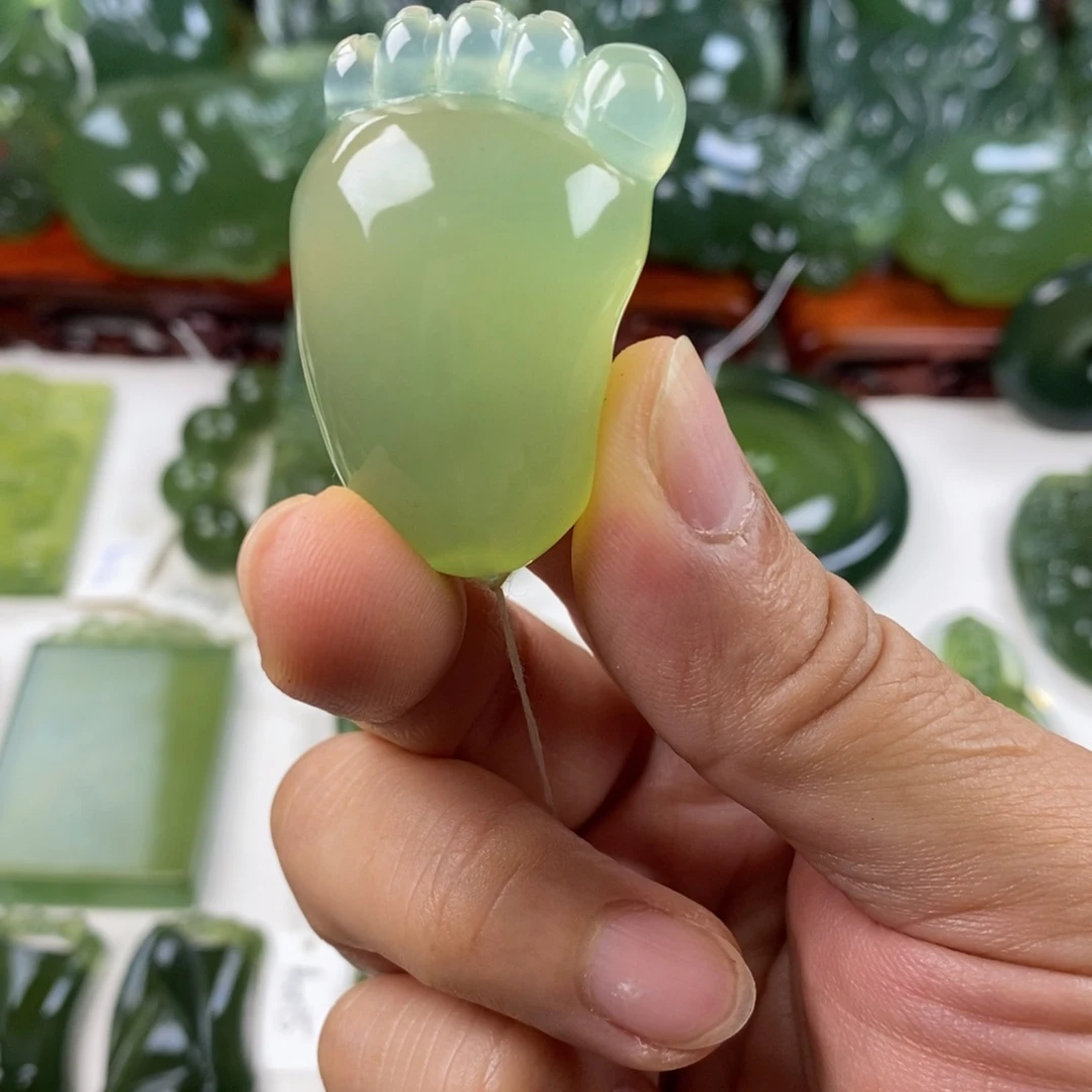 未镶嵌岫玉挂件挂件