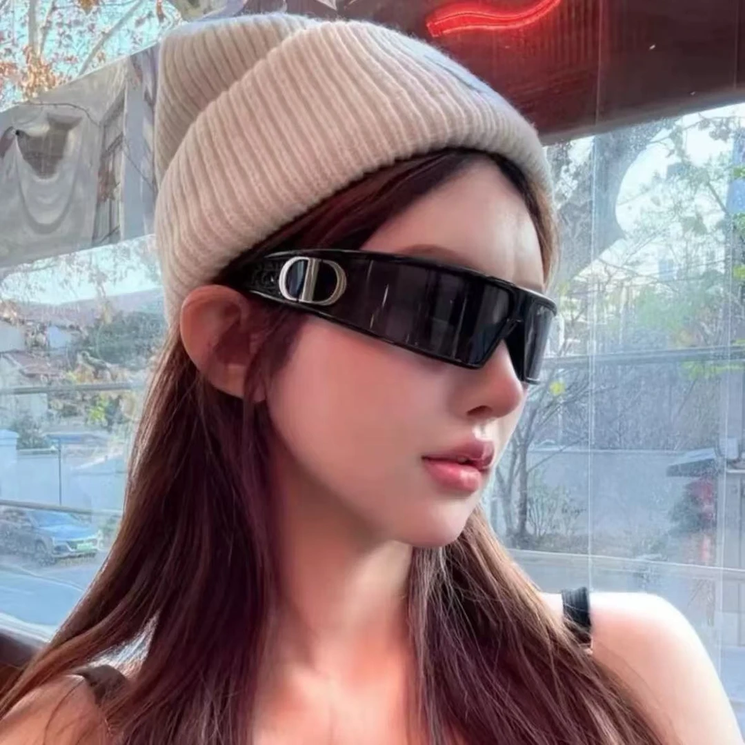 2025新款CD未来感发箍墨镜M1U高级感雪地太阳眼镜防紫外线眼镜