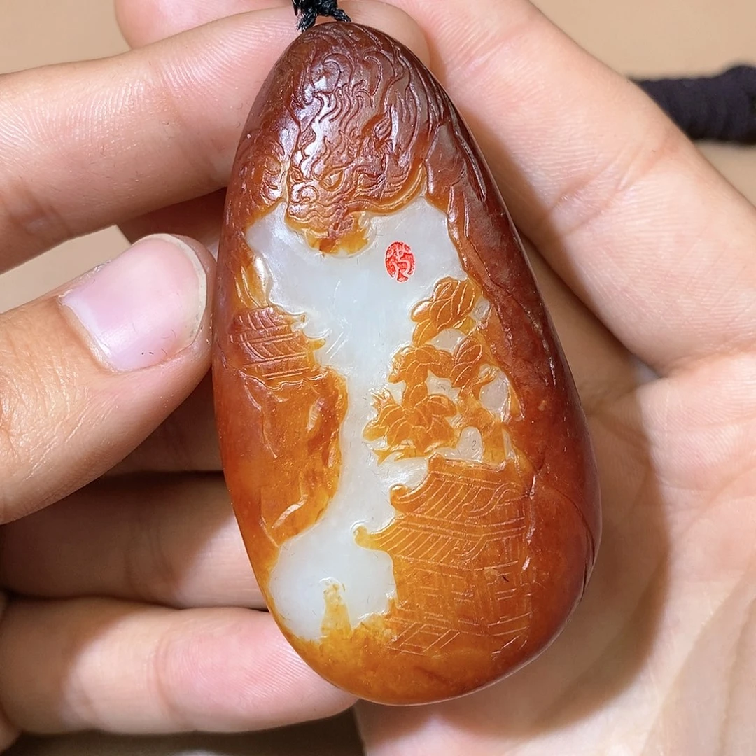和田玉颈饰未镶嵌L8 