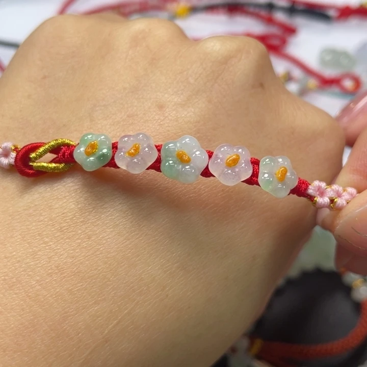 翡翠未镶嵌手绳78909909