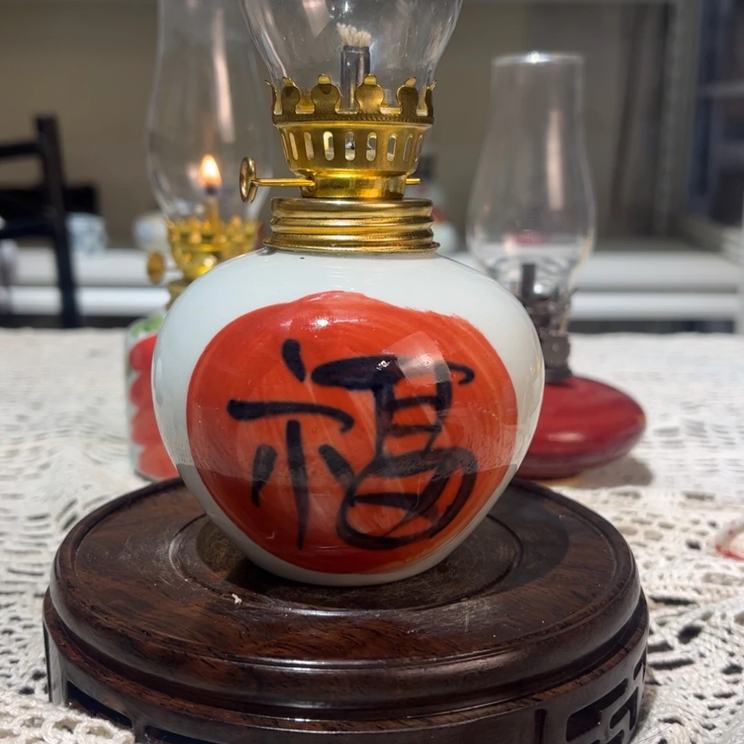 摆件景德镇陶瓷香薰灯