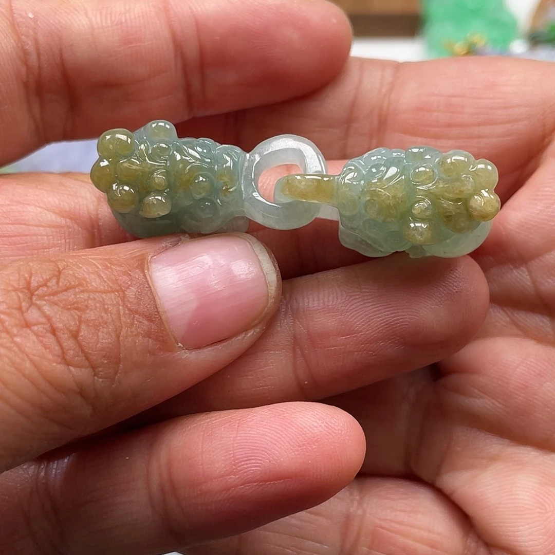 颈饰未镶嵌翡翠翡玉缘翡翠