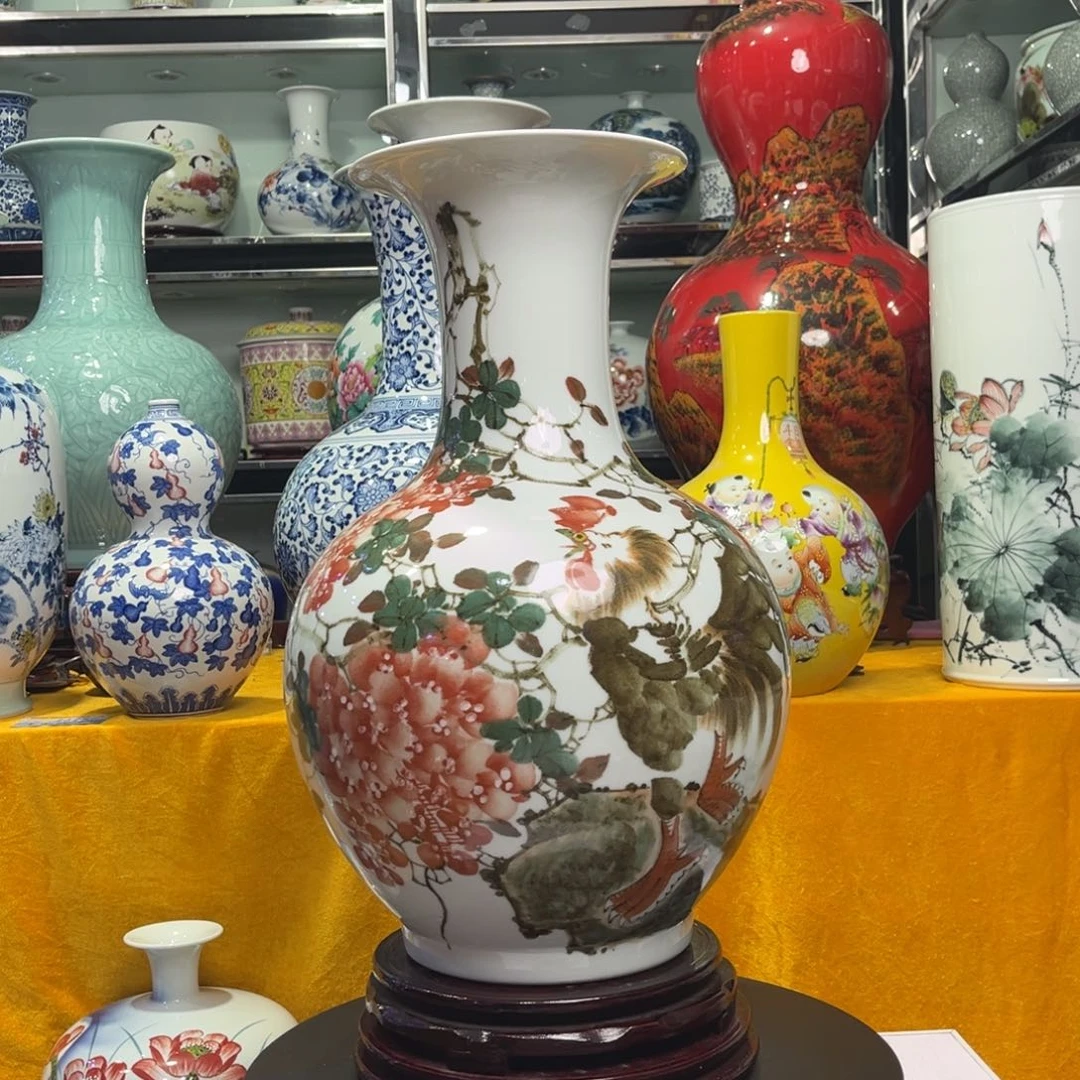 景德镇陶瓷花瓶摆件