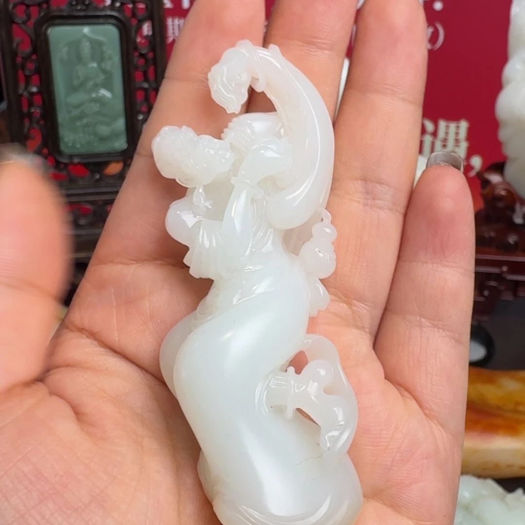 @***~和田玉（糖玉）未镶嵌挂件