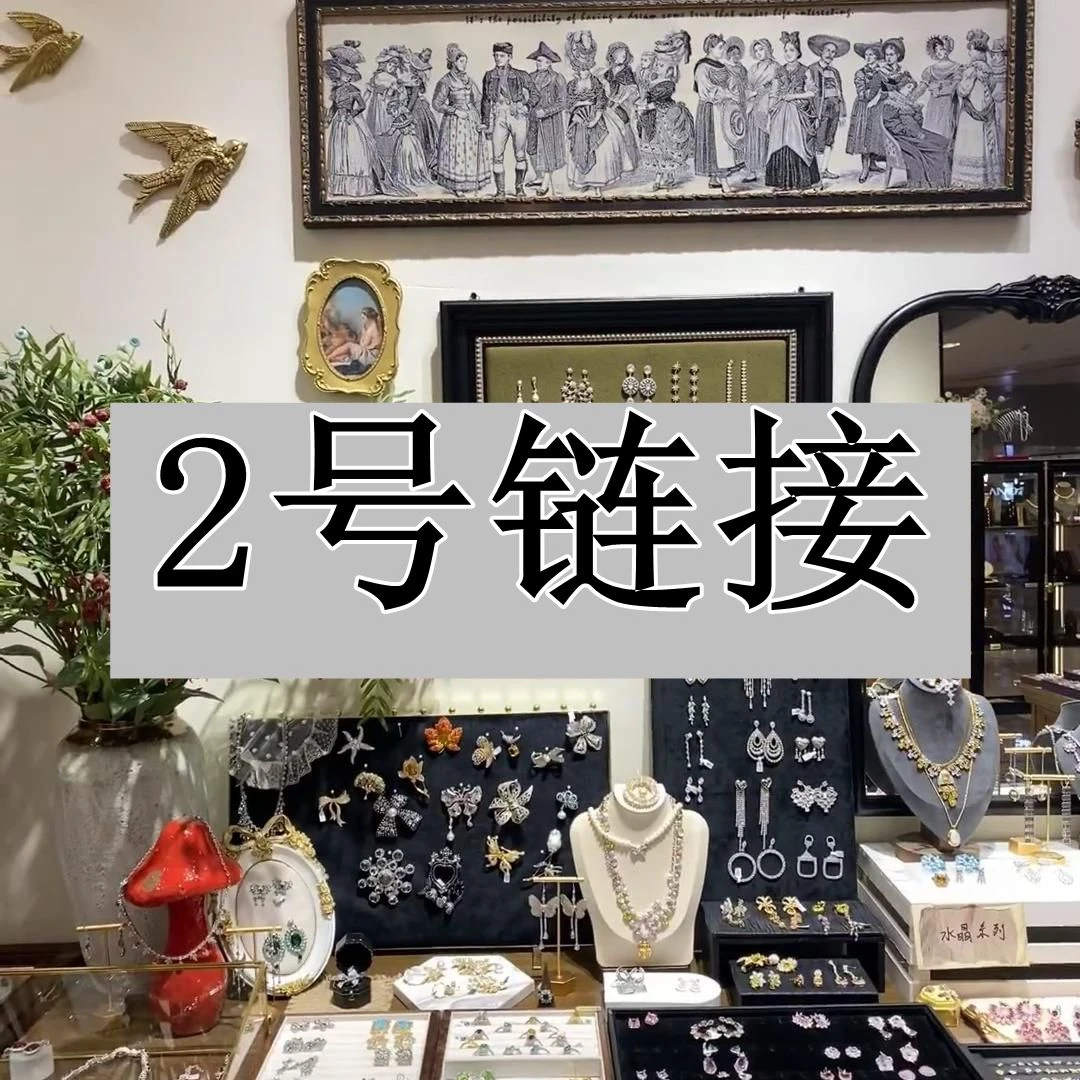铜合金仿珍珠耳饰 【2号链接】轻奢时尚气质百搭耳饰饰品 【2号链接】