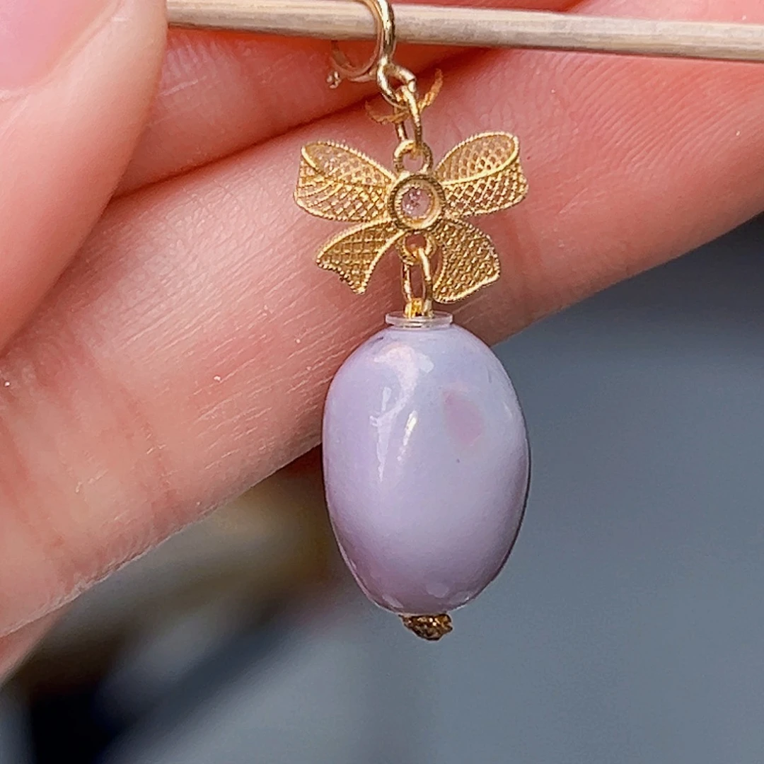 绿松石珠宝奇石18K金镶嵌