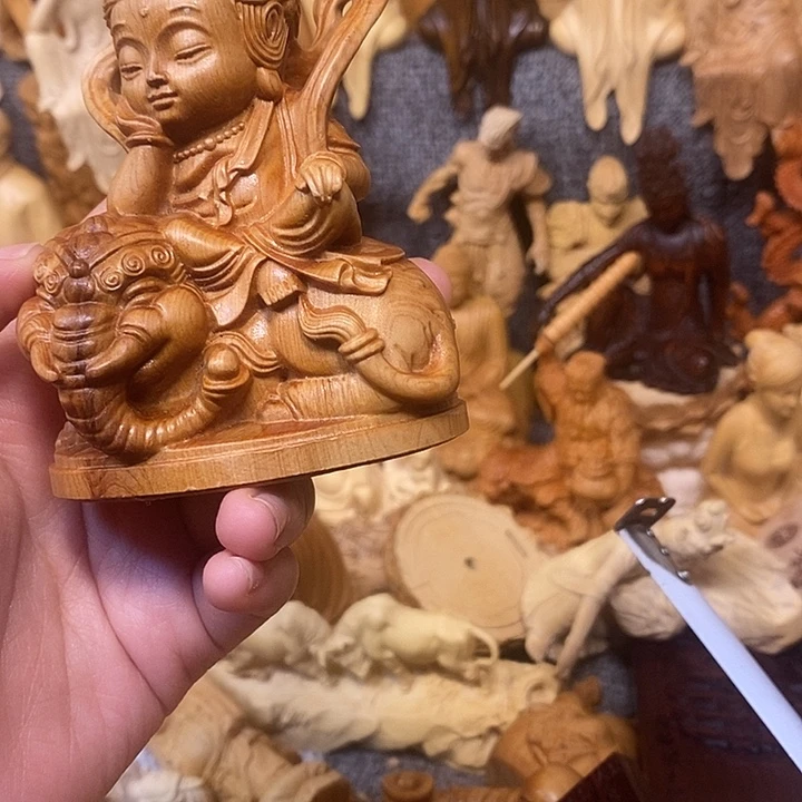 柏木（崖柏）崖柏瑕疵普贤