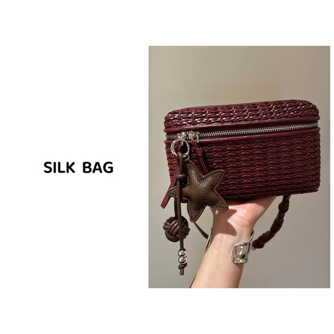 态度单品 棕榈假日饭盒包 手提单肩斜挎包