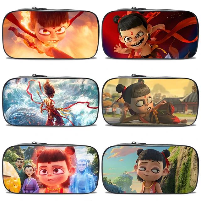 2025新款男孩子笔袋哪吒2电影文具盒之魔童闹海铅笔袋小学生男女